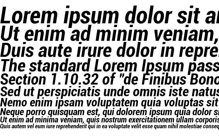 specimens Roboto Bold Condensed Italic font, sample Roboto Bold Condensed Italic font, an example of writing Roboto Bold Condensed Italic font, review Roboto Bold Condensed Italic font, preview Roboto Bold Condensed Italic font, Roboto Bold Condensed Italic font