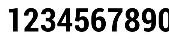 Roboto Bold Condensed Font, Number Fonts