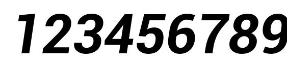 Roboto Bold Italic Font, Number Fonts