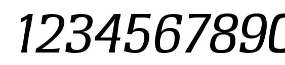 Rochester Italic Font, Number Fonts