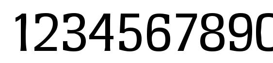 Rochester Serial Regular DB Font, Number Fonts