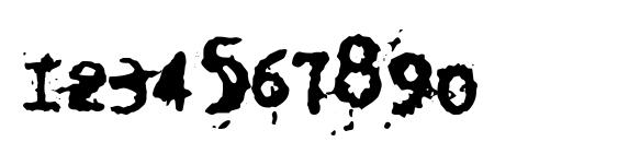 Rochester Font, Number Fonts