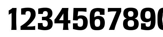 RochesterLH Bold Font, Number Fonts