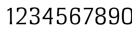 RochesterSerial Light Regular Font, Number Fonts