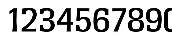 RochesterSerial Medium Regular Font, Number Fonts