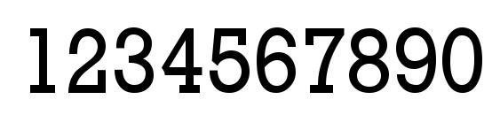 Rockney Regular Font, Number Fonts