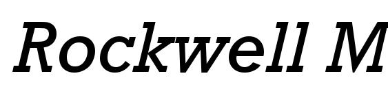 Rockwell MT Italic font, free Rockwell MT Italic font, preview Rockwell MT Italic font