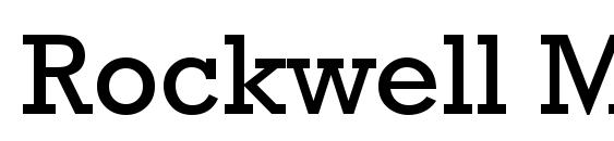шрифт Rockwell MT, бесплатный шрифт Rockwell MT, предварительный просмотр шрифта Rockwell MT