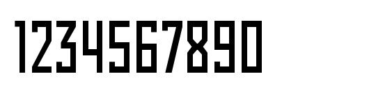 Rodchenko Condensed Font, Number Fonts