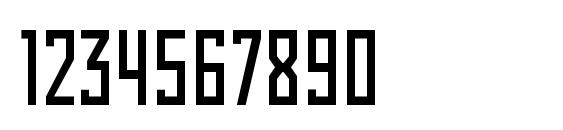 Rodchenkocondc Font, Number Fonts