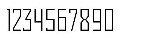 Rodchenkocondlightc Font, Number Fonts