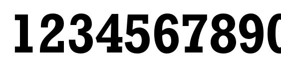 Rodeoc bold Font, Number Fonts