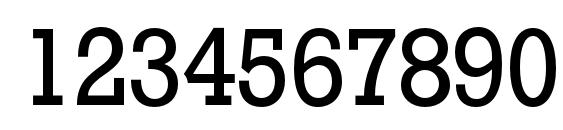 Rodeoc Font, Number Fonts