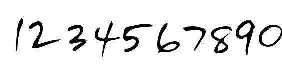 Roel Regular Font, Number Fonts