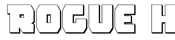Rogue Hero Outline Font