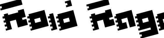 Roid Rage Rotate Font