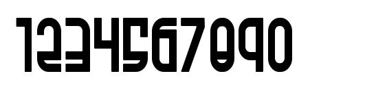 RoKiKier Condensed Font, Number Fonts