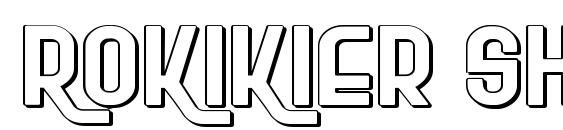 RoKiKier Shadow Expanded font, free RoKiKier Shadow Expanded font, preview RoKiKier Shadow Expanded font