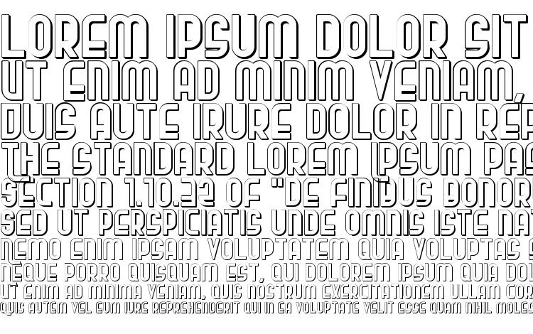 specimens RoKiKier Shadow font, sample RoKiKier Shadow font, an example of writing RoKiKier Shadow font, review RoKiKier Shadow font, preview RoKiKier Shadow font, RoKiKier Shadow font