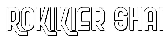 RoKiKier Shadow Font, TTF Fonts