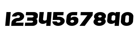 Rollergirls Font, Number Fonts