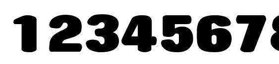 RollingStone Regular Font, Number Fonts