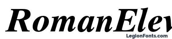 RomanEleven Bold font, free RomanEleven Bold font, preview RomanEleven Bold font