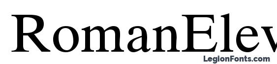 RomanEleven Regular Font
