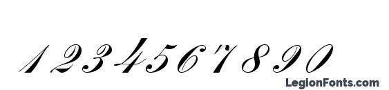 Romantica sc Font, Number Fonts