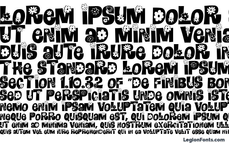 specimens Romashulka Normal font, sample Romashulka Normal font, an example of writing Romashulka Normal font, review Romashulka Normal font, preview Romashulka Normal font, Romashulka Normal font