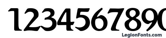 Romicc Font, Number Fonts