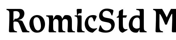 RomicStd Medium Font