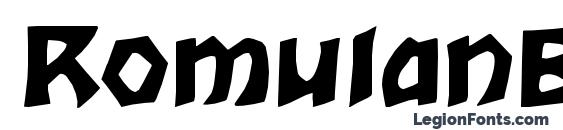 RomulanEagle Font
