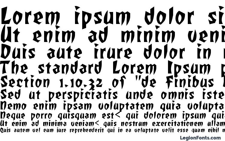 specimens RomulanFalcon font, sample RomulanFalcon font, an example of writing RomulanFalcon font, review RomulanFalcon font, preview RomulanFalcon font, RomulanFalcon font