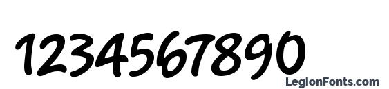 Romy Caps Font, Number Fonts