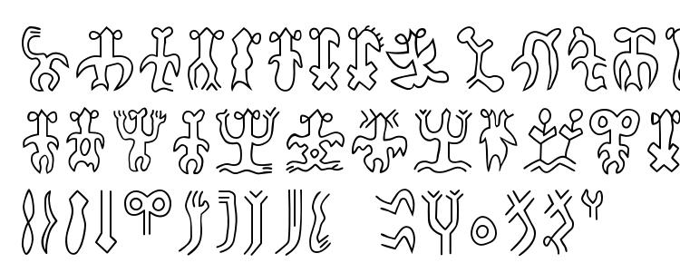 glyphs Rongorongoa font, сharacters Rongorongoa font, symbols Rongorongoa font, character map Rongorongoa font, preview Rongorongoa font, abc Rongorongoa font, Rongorongoa font