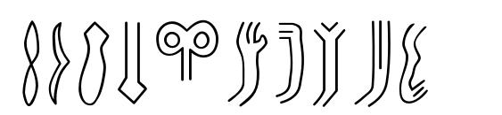 Rongorongoa Font, Number Fonts