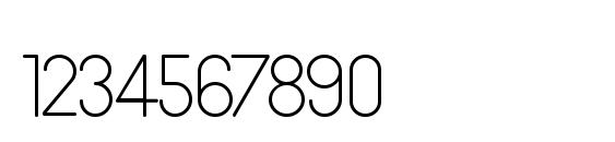 RonInset1 Font, Number Fonts