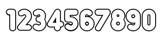 RonInsetC Font, Number Fonts