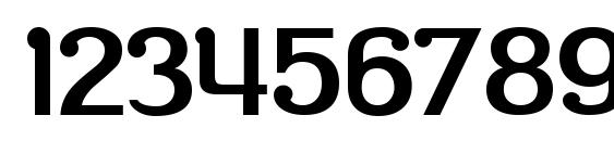 RoppongiThinA Font, Number Fonts