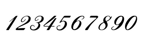 Rosamunda One Normal Font, Number Fonts