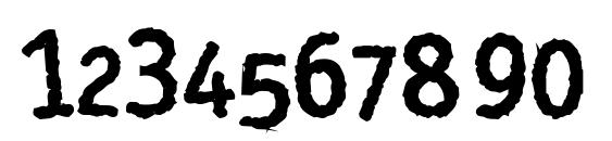Rosango Bold Font, Number Fonts