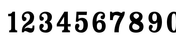 RosewoodStd Fill Font, Number Fonts