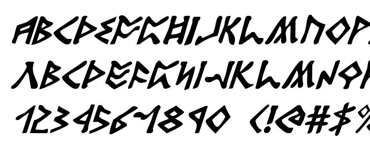 glyphs Rosicrucian Italic font, сharacters Rosicrucian Italic font, symbols Rosicrucian Italic font, character map Rosicrucian Italic font, preview Rosicrucian Italic font, abc Rosicrucian Italic font, Rosicrucian Italic font