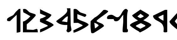 Rosicrucian Font, Number Fonts