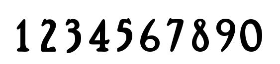 Roskell Font, Number Fonts