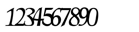 ROSLAGEN Regular Font, Number Fonts