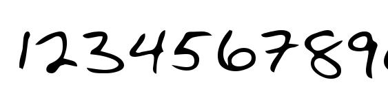 Ross Regular Font, Number Fonts