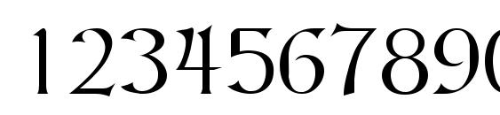 Rosslaire DB Font, Number Fonts