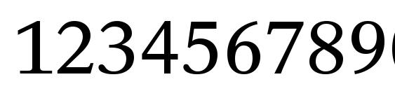 Rotation LT Roman Font, Number Fonts